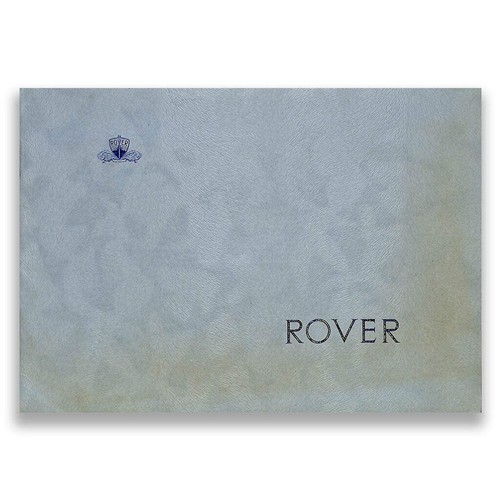 Rover car sales brochure - p4,