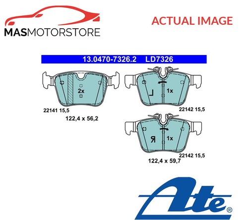 Brake pads set braking - braking, pad