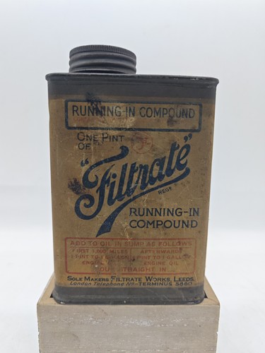 Filtrate running compound - running,