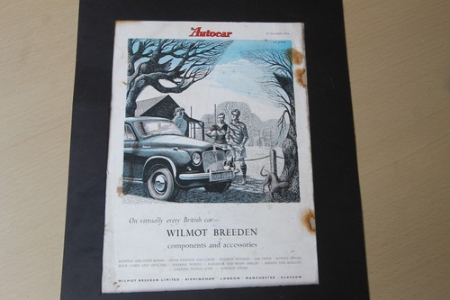 Original 1954 magazine advert