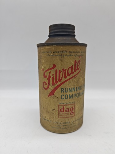 Filtrate running compound - running, in