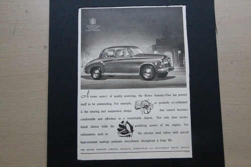 Original 1950 magazine - , advert