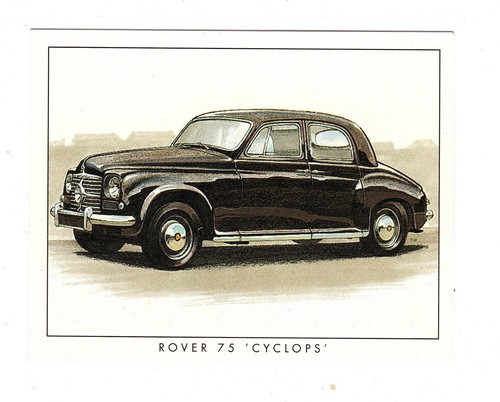 Motor car card rover 75 - car,