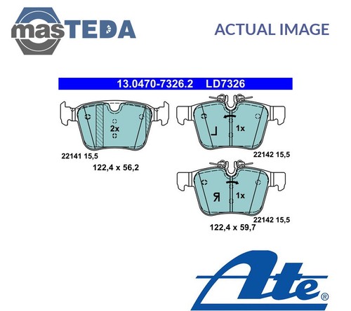 130470 73262 brake pads - 130470-73262,