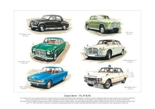 Classic rover p6 - classic, p5