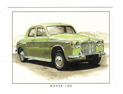 Motor car card rover 100 - car,