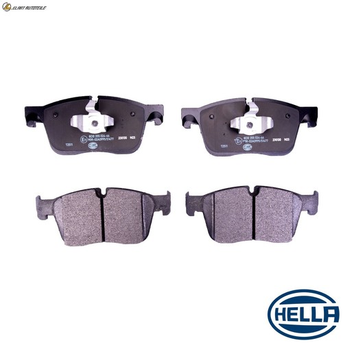 Brake pad set disc - , 8db