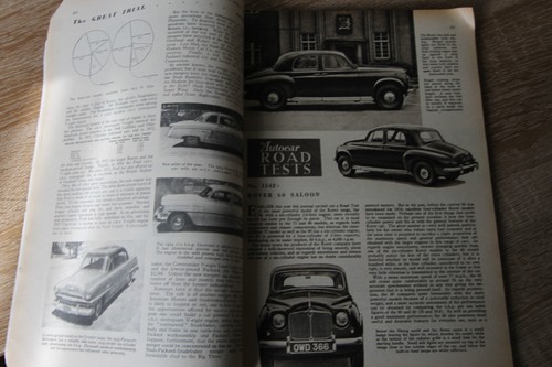 Original 1954 autocar mag - original, 20/8/1954