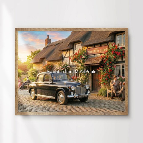 Rover car poster - rover,