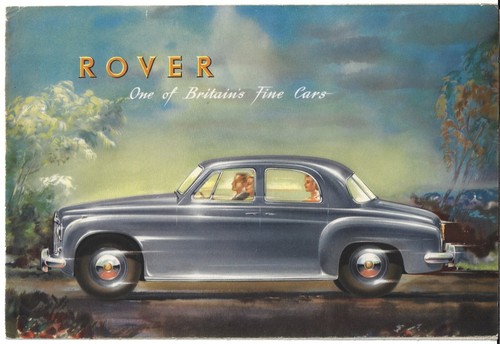Rover p4 1954 - rover, 1954-1955