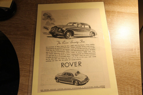 Original magazine advert
